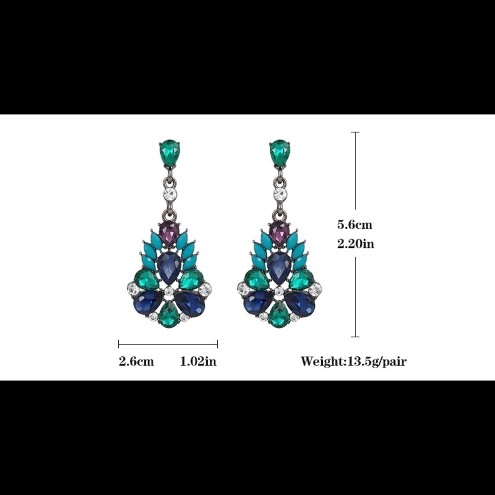 🌹statement earrings - Picture 3 of 5